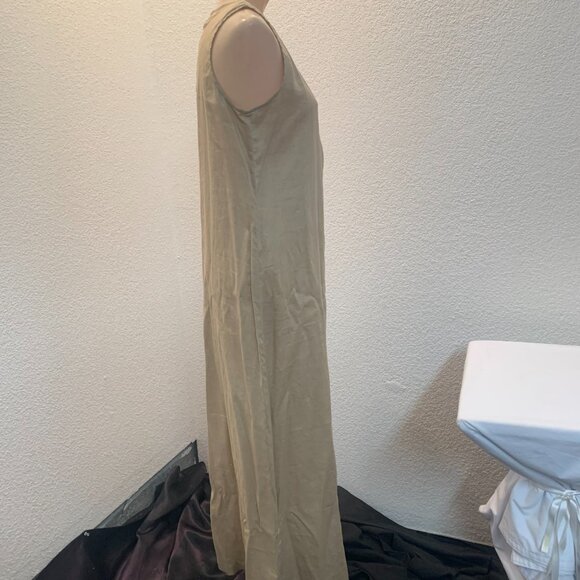 Vintage David Dart Collection linen sleeveless dress size P unworn - Picture 3 of 13